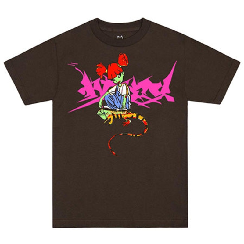 WKND Skateboards Okeechobee T Shirt Brown Large