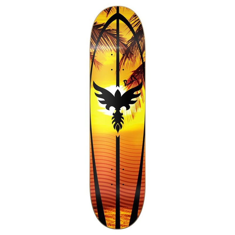 Yocaher Graphic Skateboard Deck – Sunset 7.5″