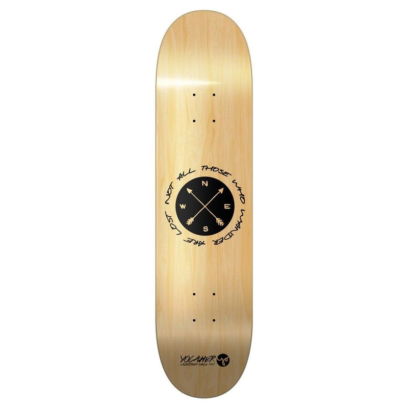 Yocaher Graphic Skateboard Deck – Wander Natural 7.5″
