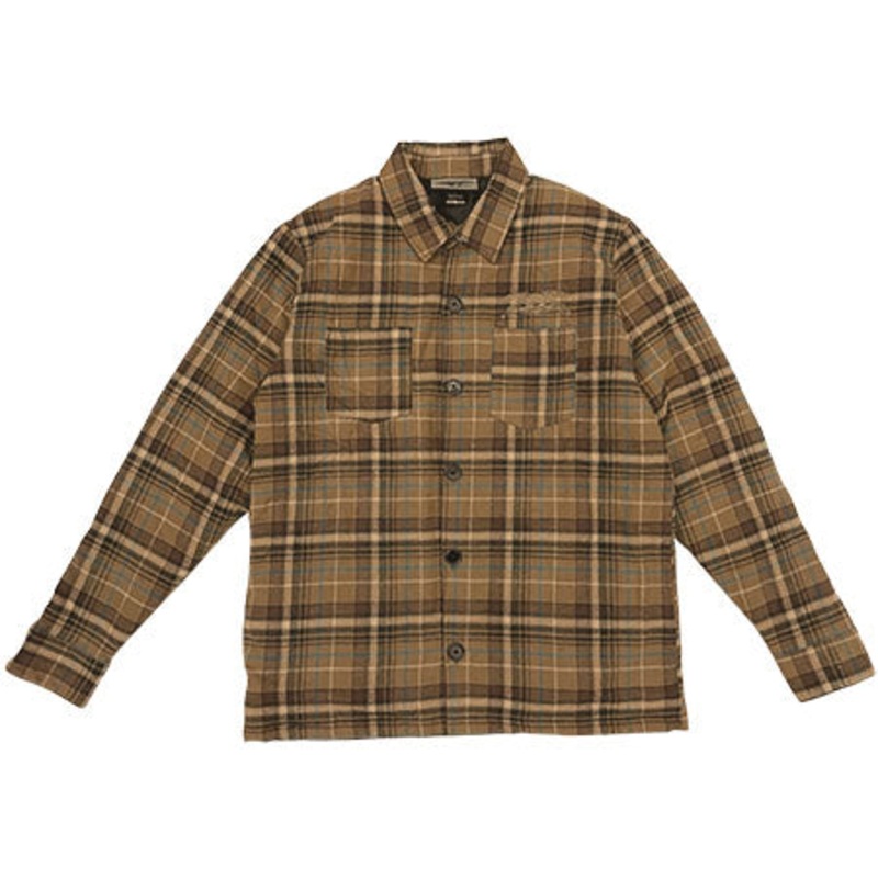 Anti-Hero Basic Eagle Quilted Flannel Shirt Multi Small