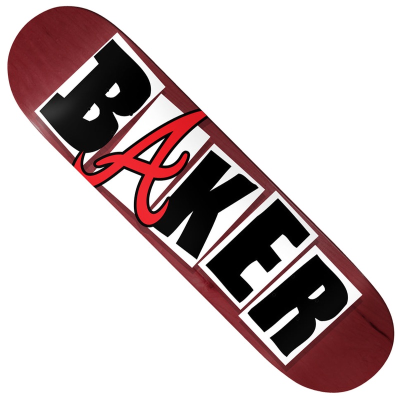 Baker Andrew Reynolds Icon ATL Deck Red 8.25 x 31.875 WB:14.25