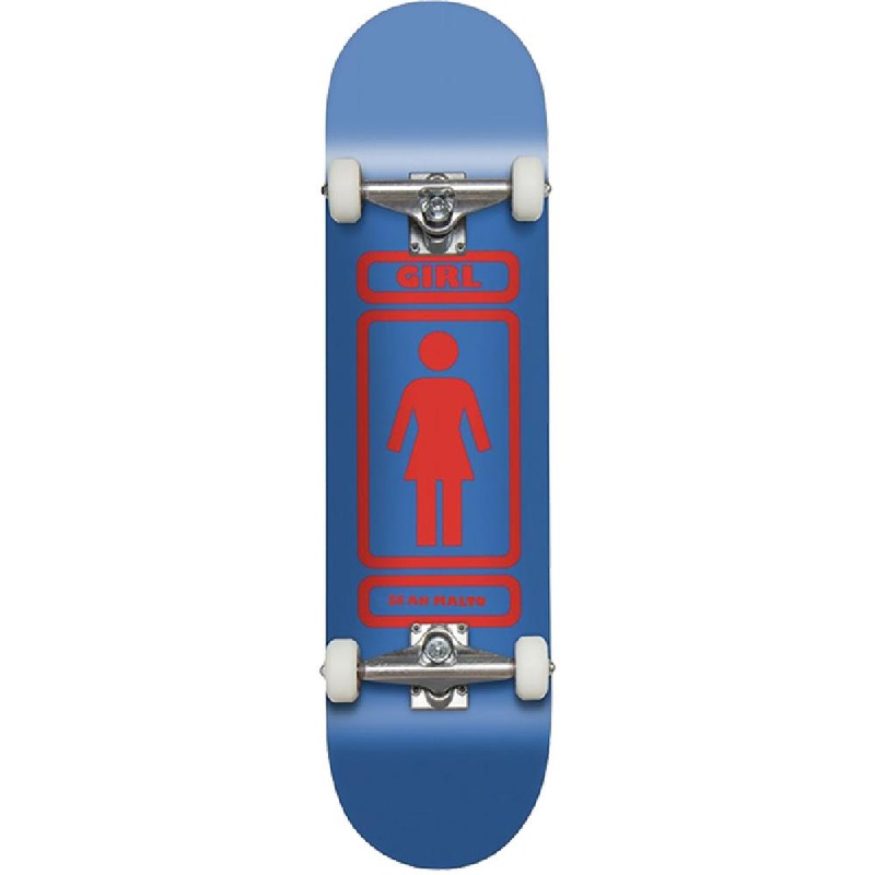 Girl Malto 93 Til Blue and Red 7.75″ Skateboard Complete