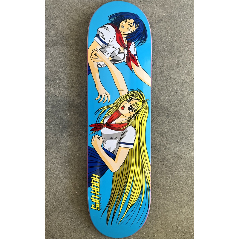 Hook Ups School Girl Battle 8.25″ Skateboard Deck