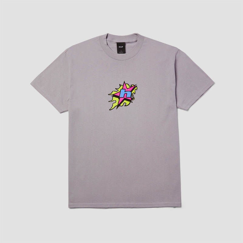 Huf H Bit T-Shirt Dust Purple Small