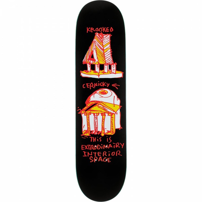 Krooked Cernicky Arch 8.06″ Skateboard Deck