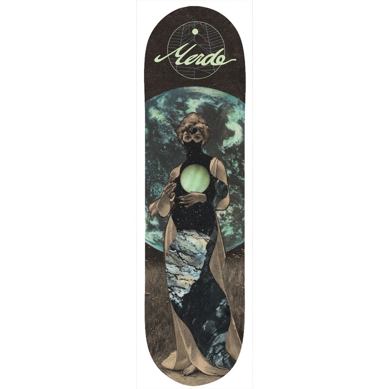 Merde Skateboards “Myosotis- Ojerum” Assorted Sized Deck 8.25″