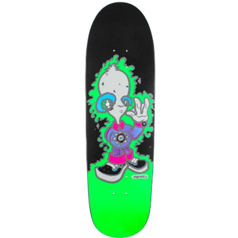New Deal John Montesi Alien Neon SP Reissue Skateboard Deck 9.0″ 9.0″