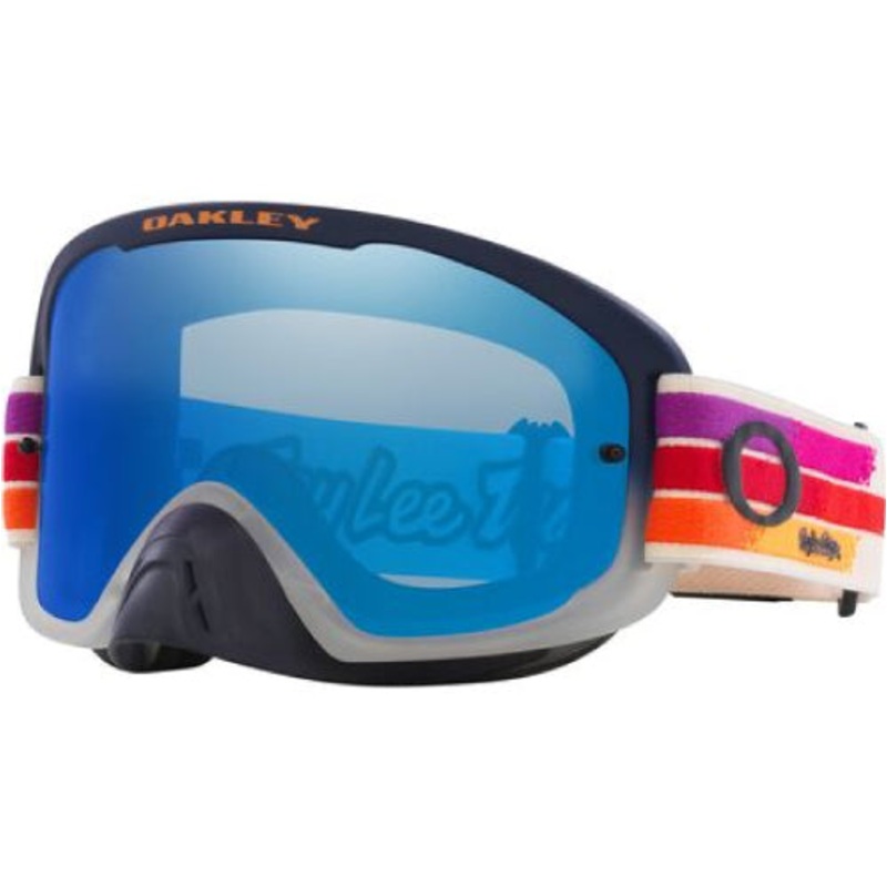 Oakley O-Frame 2.0 PRO MX Troy Lee Designs Goggles TLD Vanilla Sunrise/Black Ice Iridium