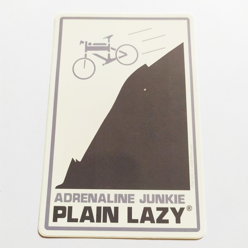 Plain Lazy Surf Sticker