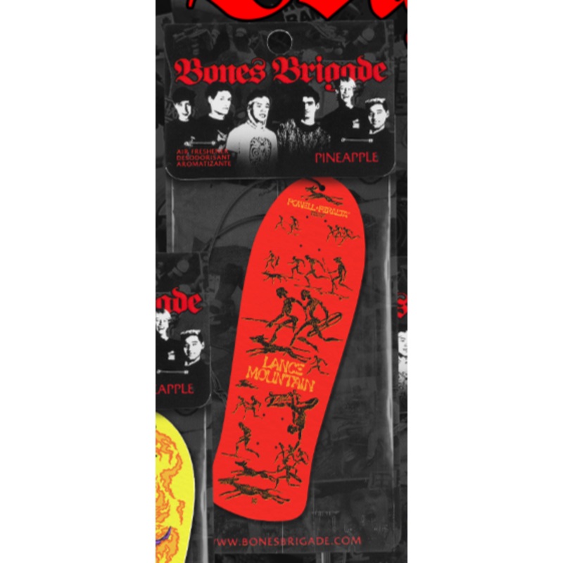 Powell Peralta Bones Brigade Series 15 Mountain Air Freshener – Pineapple Scented