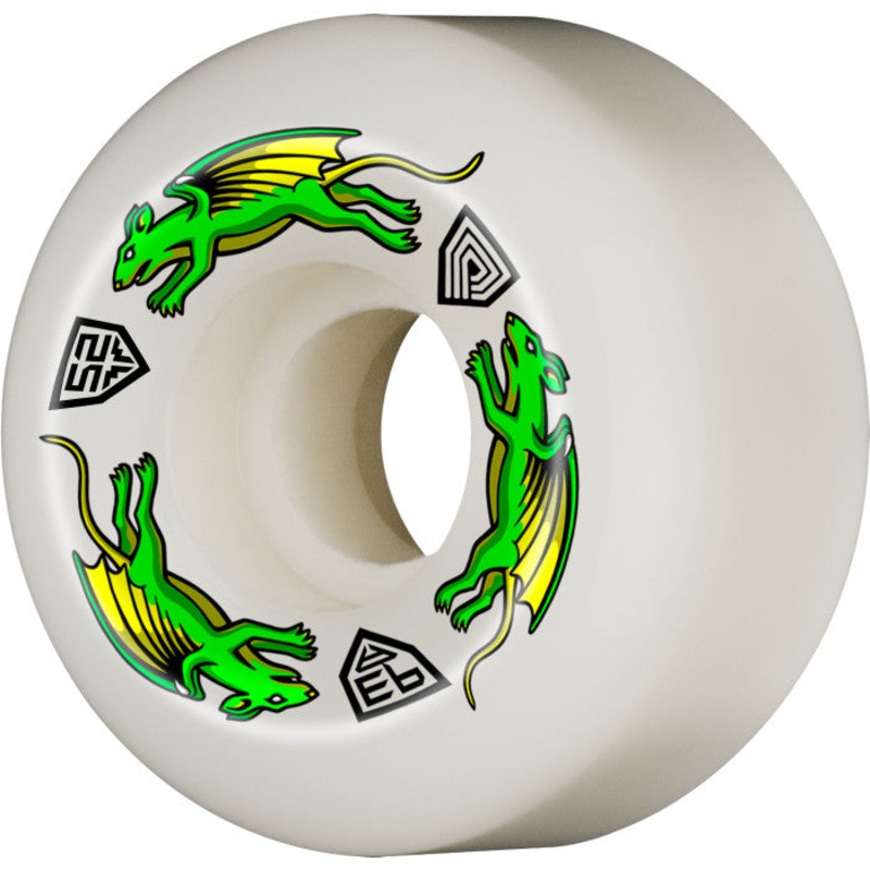 POWELL PERALTA DRAGON FORMULA NANO RATS 52mm 93a SKATEBOARD WHEELS