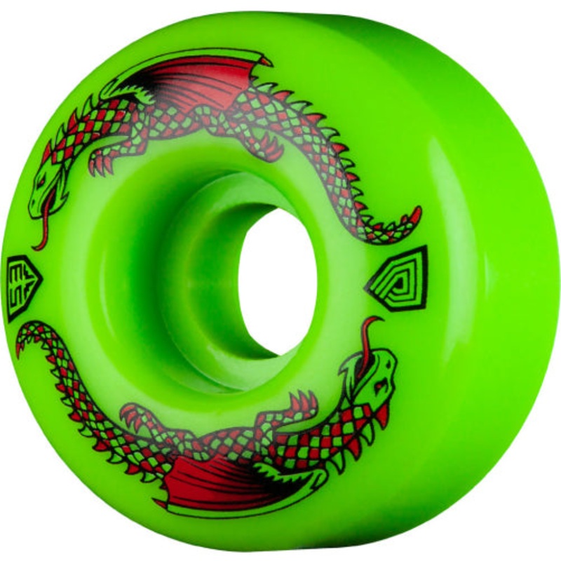 Powell Peralta Dragon Formula Wheels Green 53MM 93A 53mm
