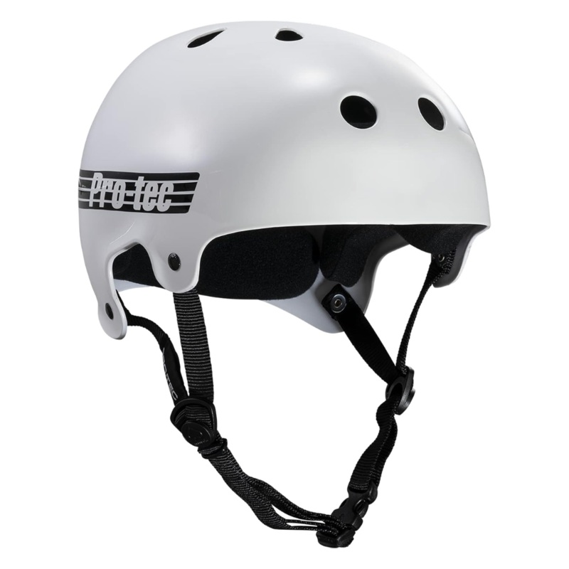 Pro-Tec Old School Certified Gloss White SM