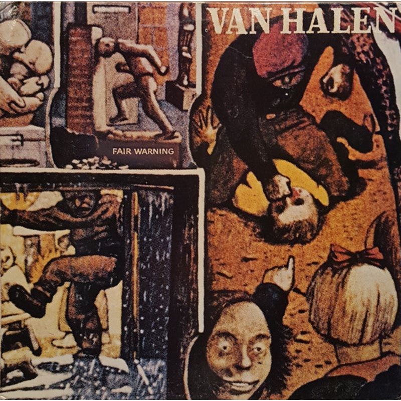 RSD 2023** Van Halen – Fair Warning Vinyl LP Record *USED 1981 GOLD STAMP PROMO CLUB EDITION RELEASE*
