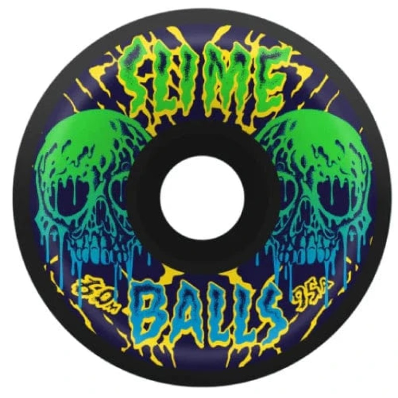 SLIME BALLS SKULL VOMITS SKATEBOARD WHEELS 60MM 95A