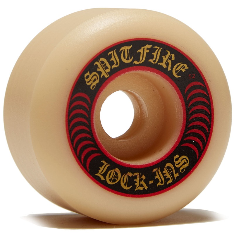 SPITFIRE F4 LOCK INS 52MM 101a SKATEBOARD WHEELS