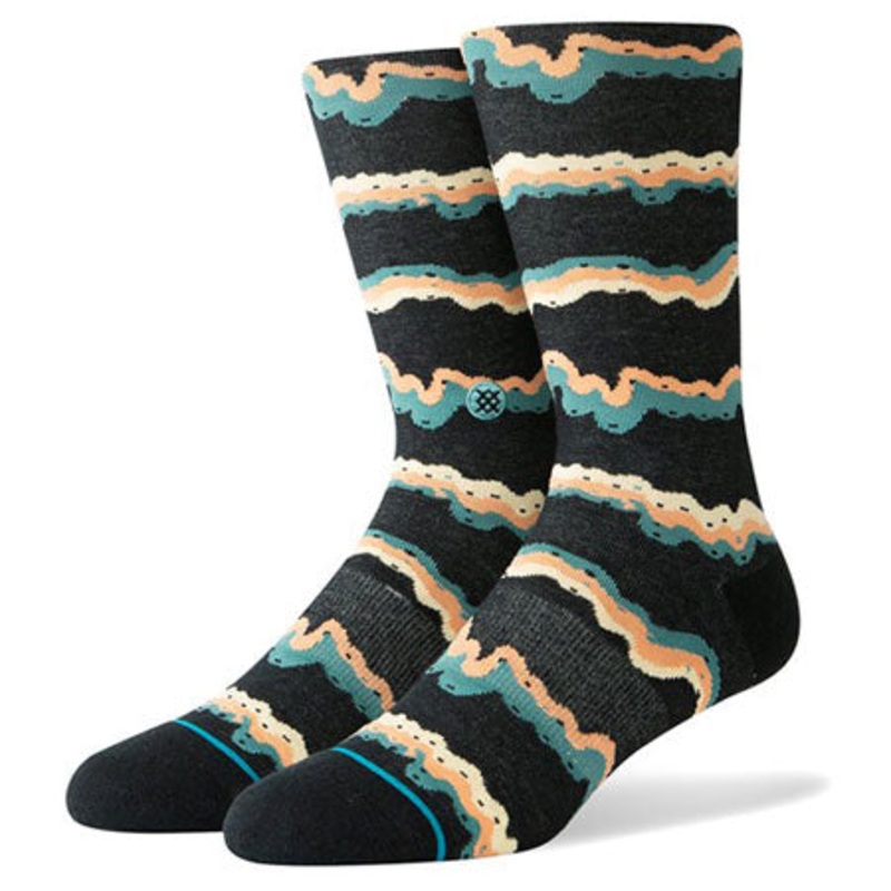Stance Melting Socks Black Large