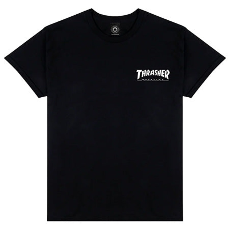 Thrasher Magazine Little Thrasher T Shirt Black Medium
