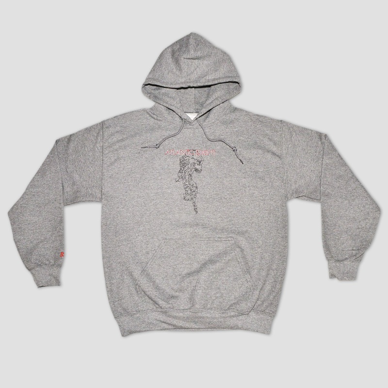 Atlantic Drift Embroidered Jelly Hood Grey Small