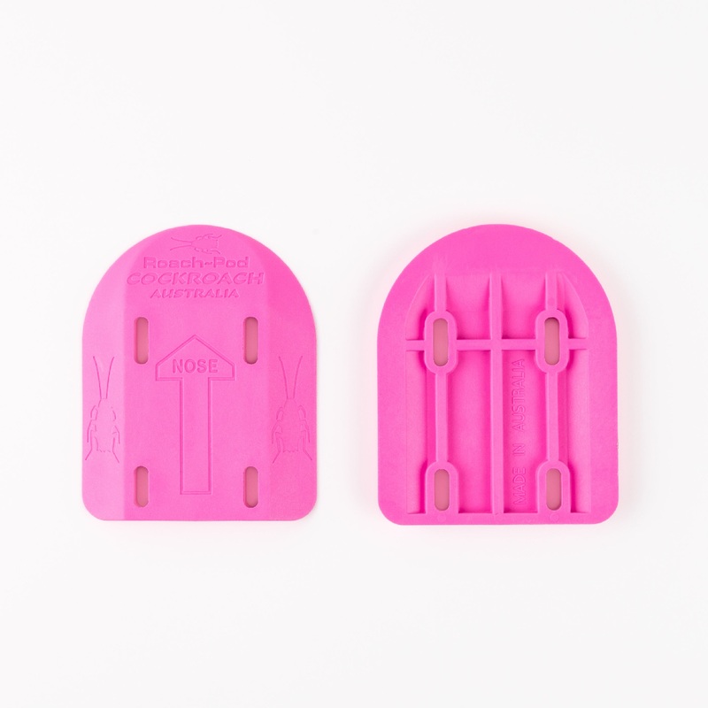 COCKROACH ROACH PODS SKATEBOARD RISER PADS White