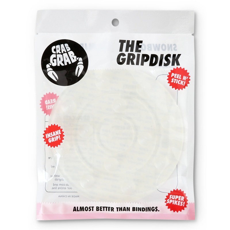 Crab Grab Grip Disk Stomp Pad Clear
