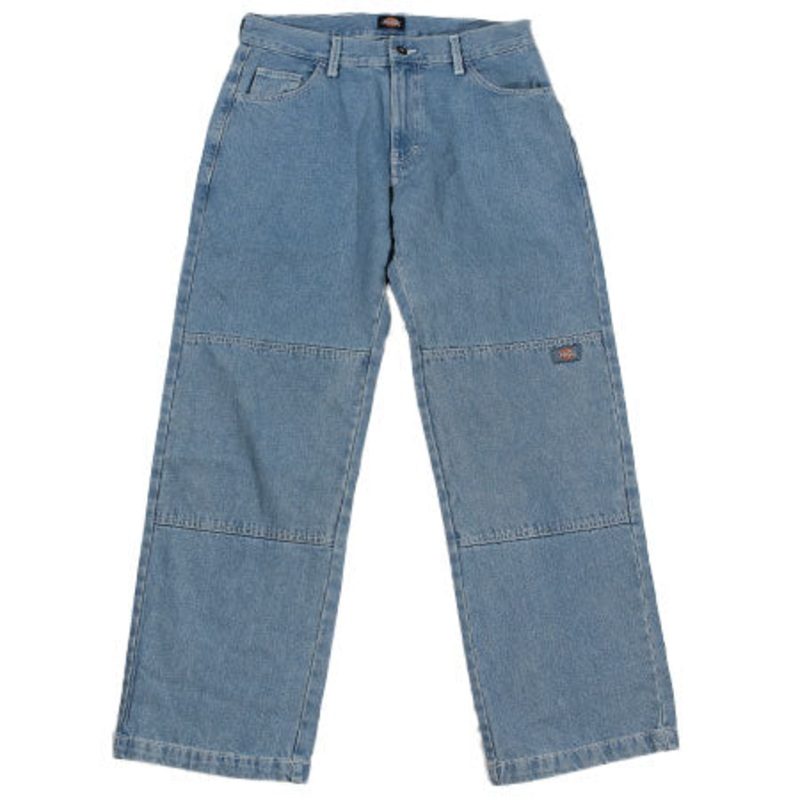 Dickies Loose Fit Double Knee Jeans Light Denim 36×32