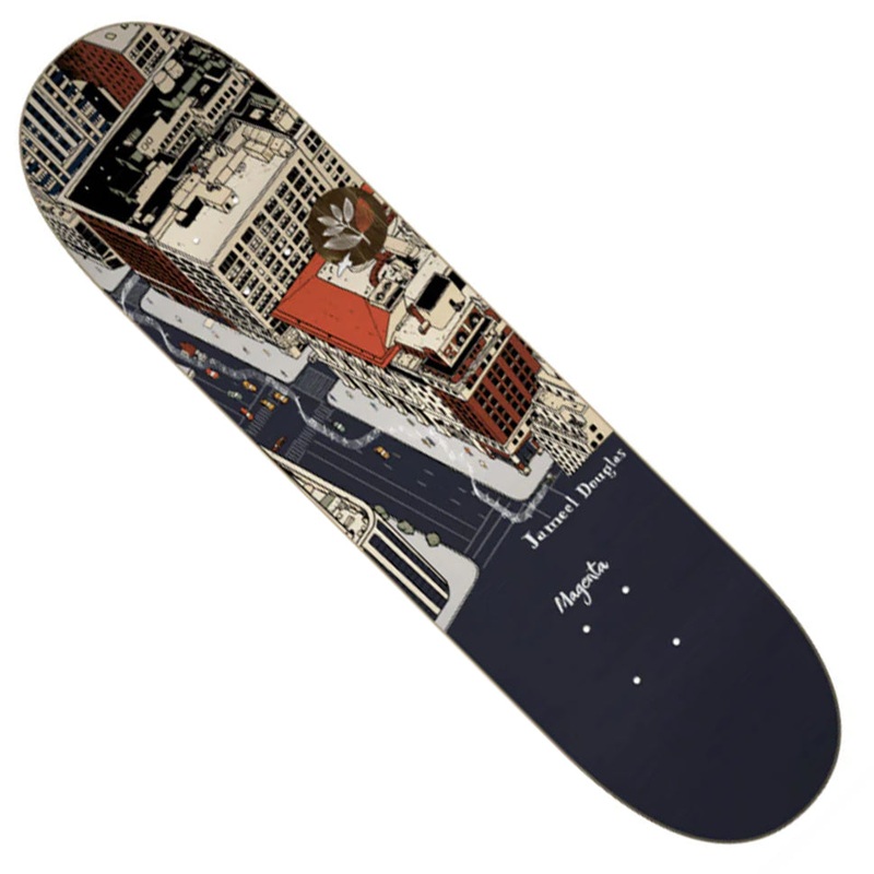 Magenta Jameel Douglas City Jazz Deck Multicolor 8.5 x 32 WB:14.5