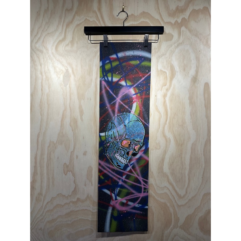 Moblow Griptape Side Skull Swirl Pink