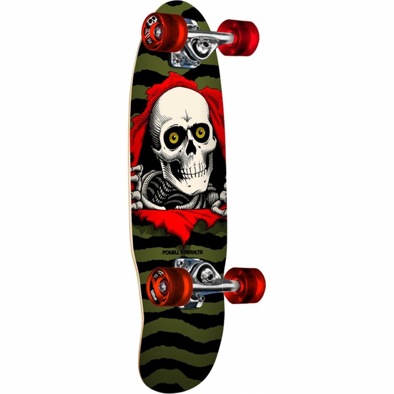 Powell Peralta Micro Mini Ripper 7.5″ Olive Skateboard