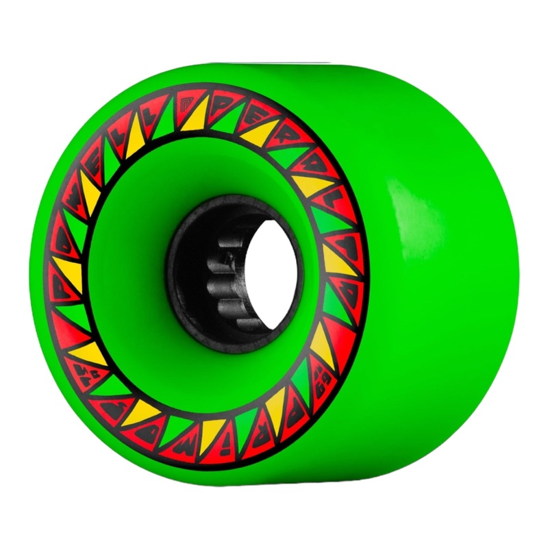Powell Peralta Primo Skateboard Wheels 69mm 75a 4pk Green 69mm