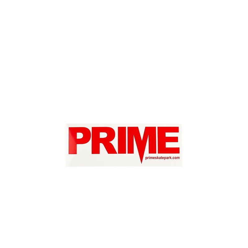 Prime Delux OG SP Sticker M – Red / White