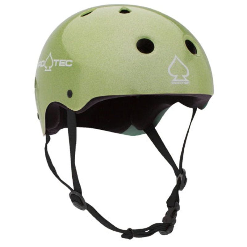 Pro-Tec Classic Skate Helmet – Green Flake X-Small