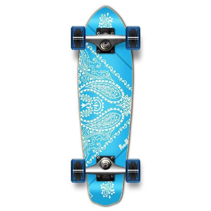 Punked SkyBlue Bandana 25″ Micro Cruiser Complete Complete