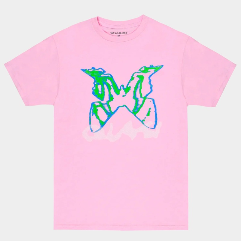 Quasi Bugged T-shirt – Pink S