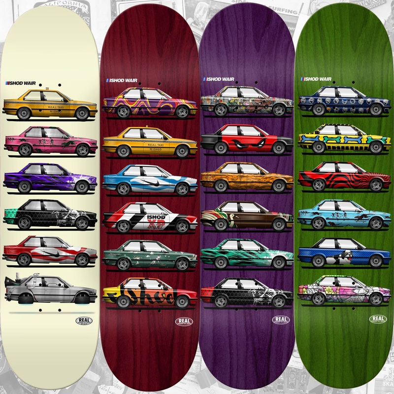 Real Skateboards “Ishod Wair- Blind Bag” Limited Edition Skate Shop Day Deck