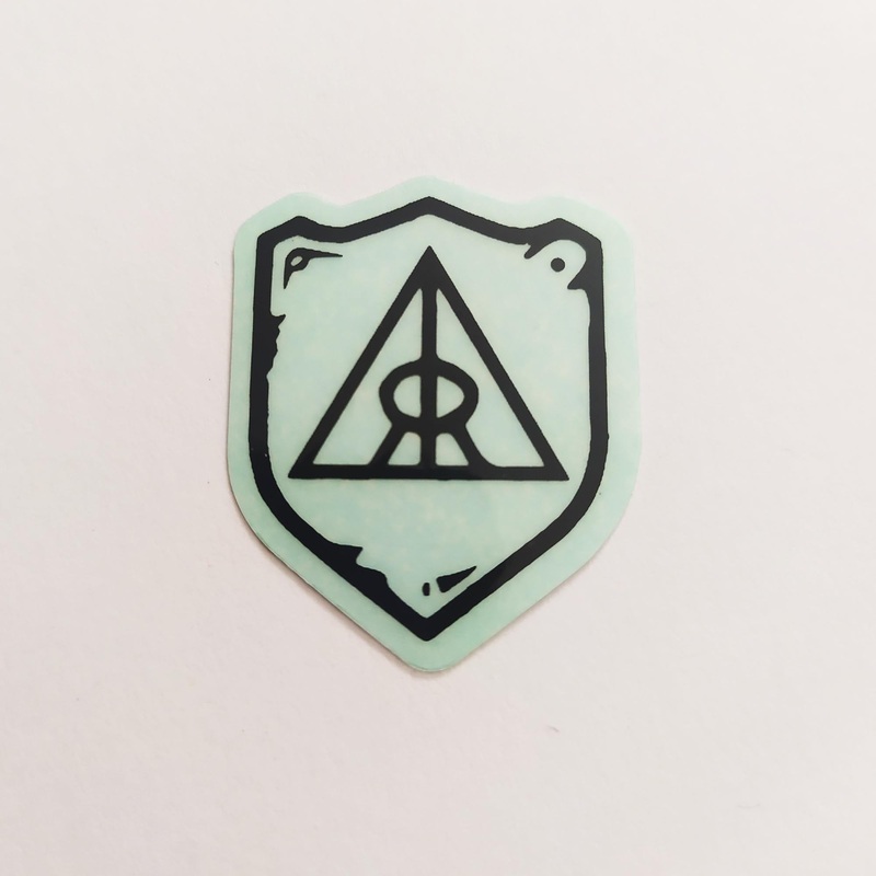 Relic BMX Sticker – Black