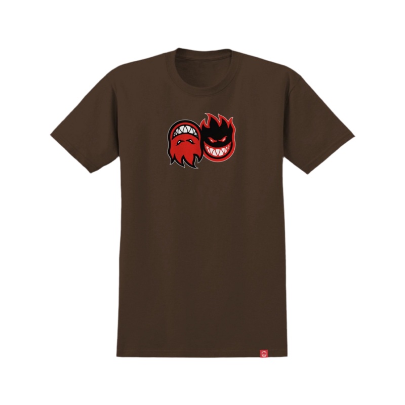 Spitfire Eternal Fill T-Shirt Brown Small