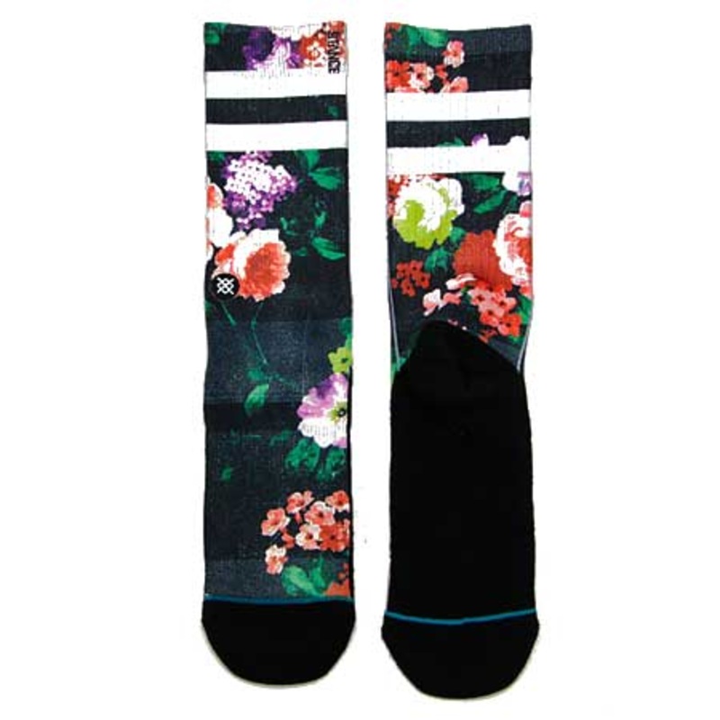 Stance Dormant II Crew Socks Black Large