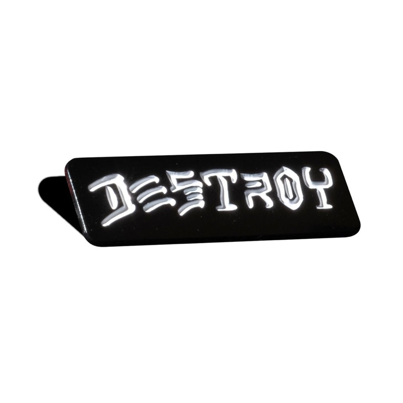 THRASHER DESTROY LAPEL PIN OS