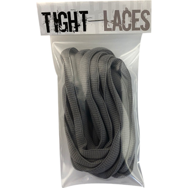 TIGHT LACES OVAL 48″ DARK GREY
