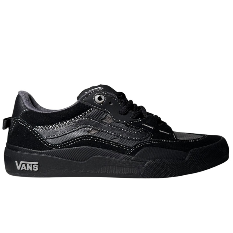 VN000D5D1741 Wayvee Skate 2 Black Black Grey Vans Suede Shoes 8