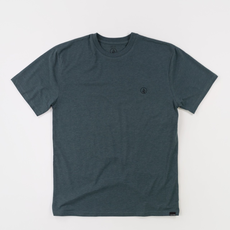 Volcom Circle Blanks T-Shirt – Dark Slate S