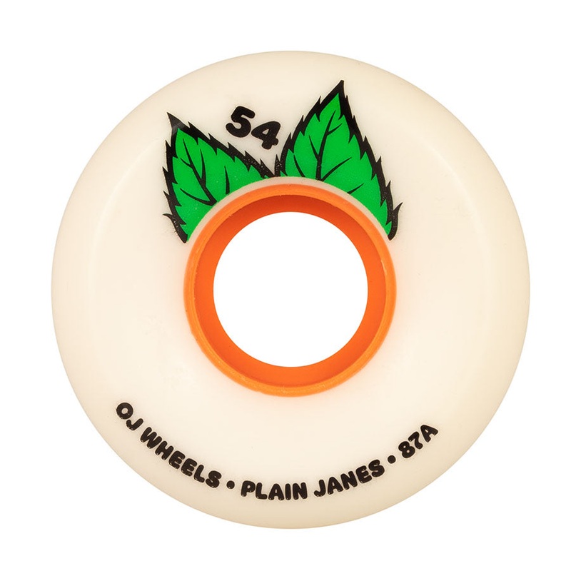 54mm Plain Jane Keyframe 87a OJ Skateboard Wheels No Color 54mm