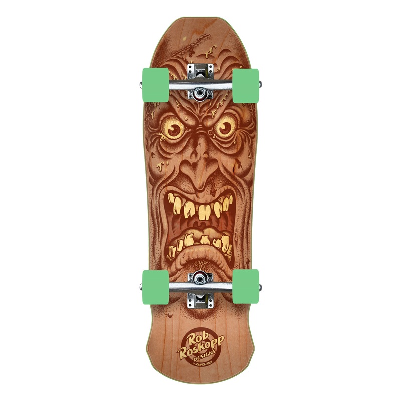 9.5in Roskopp Face Reissue Santa Cruz Complete Cruiser No Color 9.5in x 31in