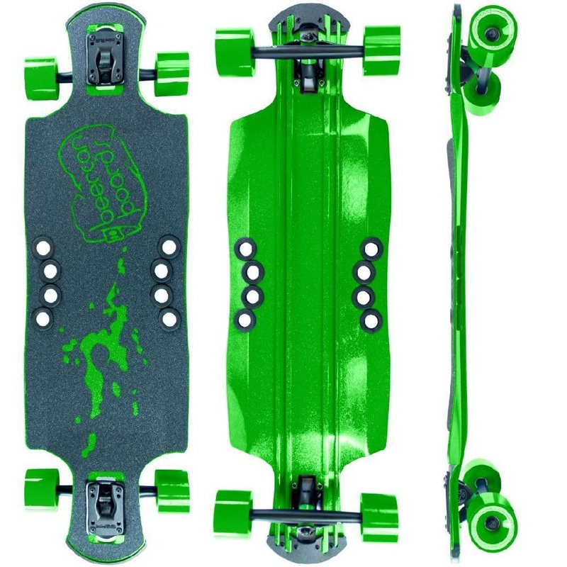 Beercan Green 35″ Oat Soda Drop Through Longboard Complete