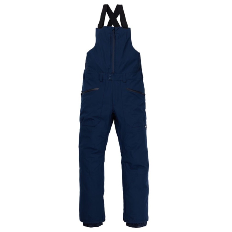 Burton Men’s Reserve 2L Snow Bibs Dress Blue Small Dress Blue