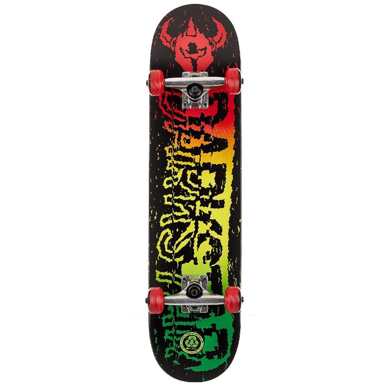 Darkstar VHS Rasta First Push with Softwheels 7.5″ Skateboard Complete