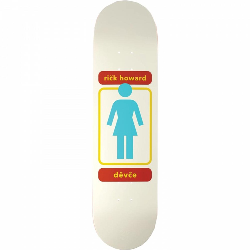 Girl Howard 93 Til 8.5″ Skateboard Deck