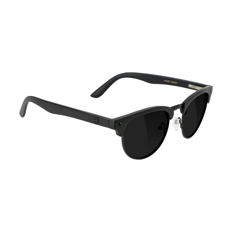 Glassy Morrison Premium Matte Black Polarized