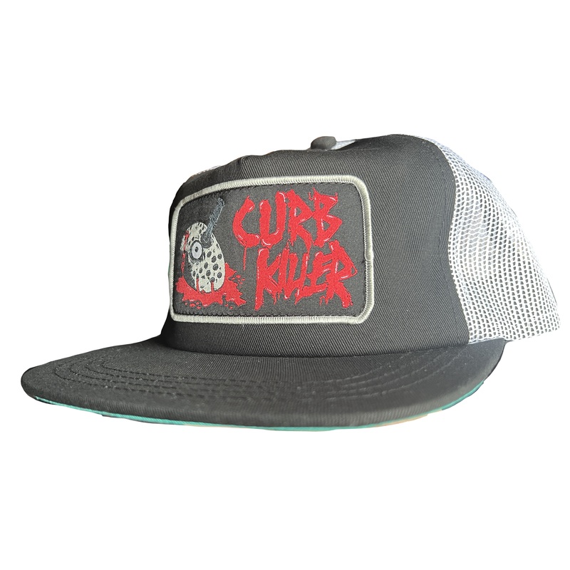 HEROIN CURB KILLER TRUCKER HAT BLACK